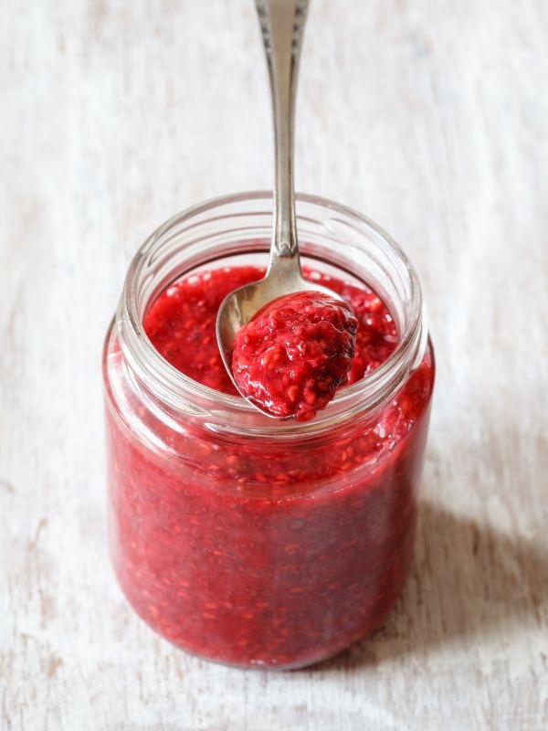 Image of Raspberry Lemon Chia Jam