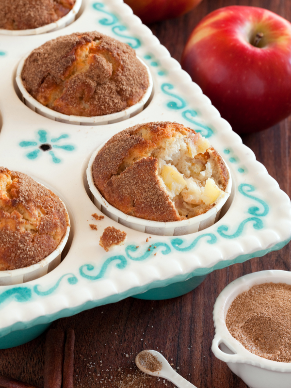 Basic Apple-Cinnamon Muffins