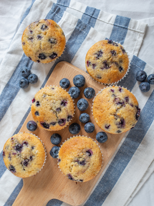Basic Blueberry Muffin