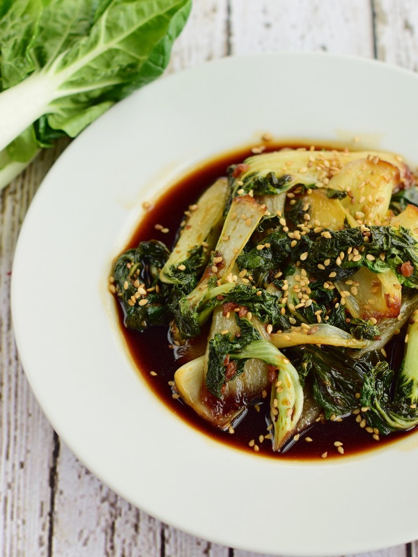 Image of Bok Choy in Ginger Sauce