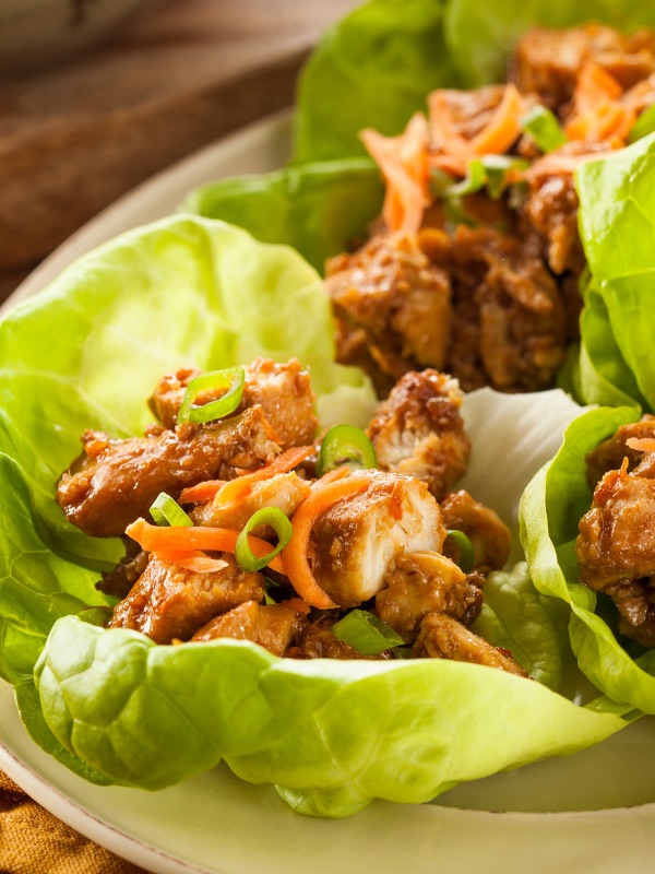 Read the Chicken Lettuce Wraps recipe now Chicken Lettuce Wraps
