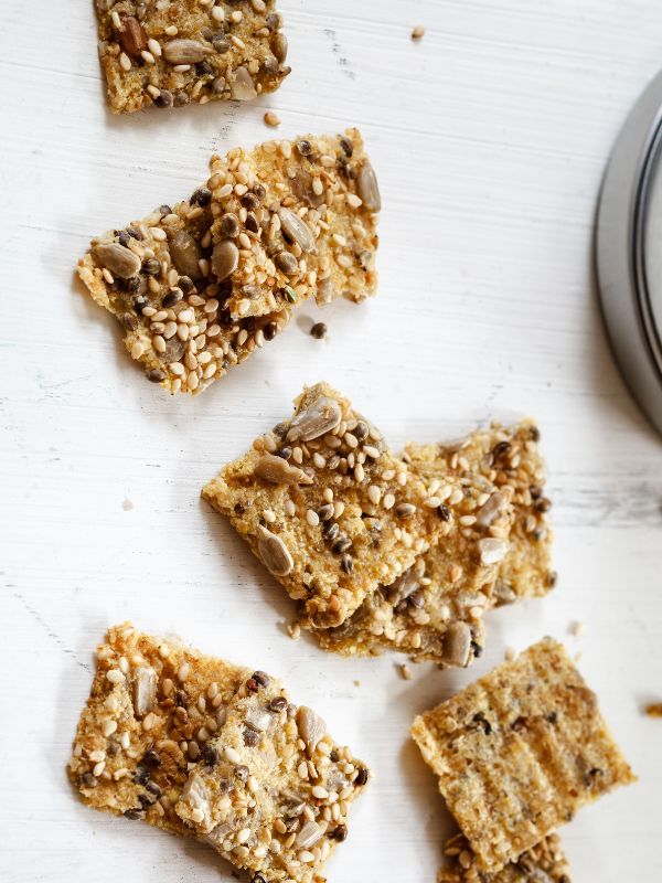 Image of Crunchy Seed Crackers